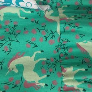 Girls Size 8 Unicorn/Floral print Dress